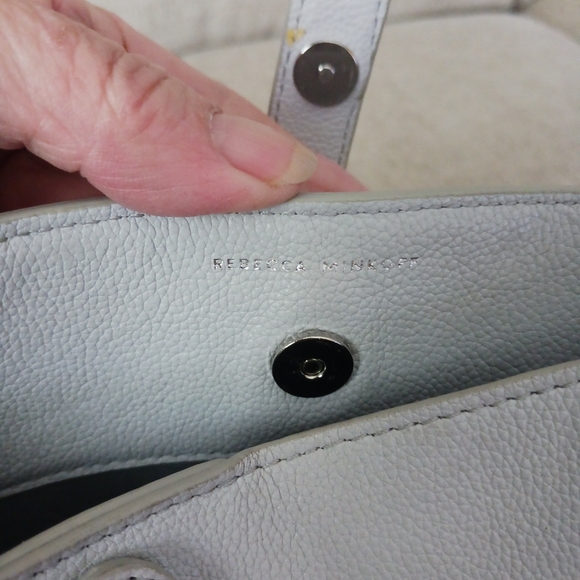 Rebecca Minkof Megan leather shoulders bag - Picture 10 of 11